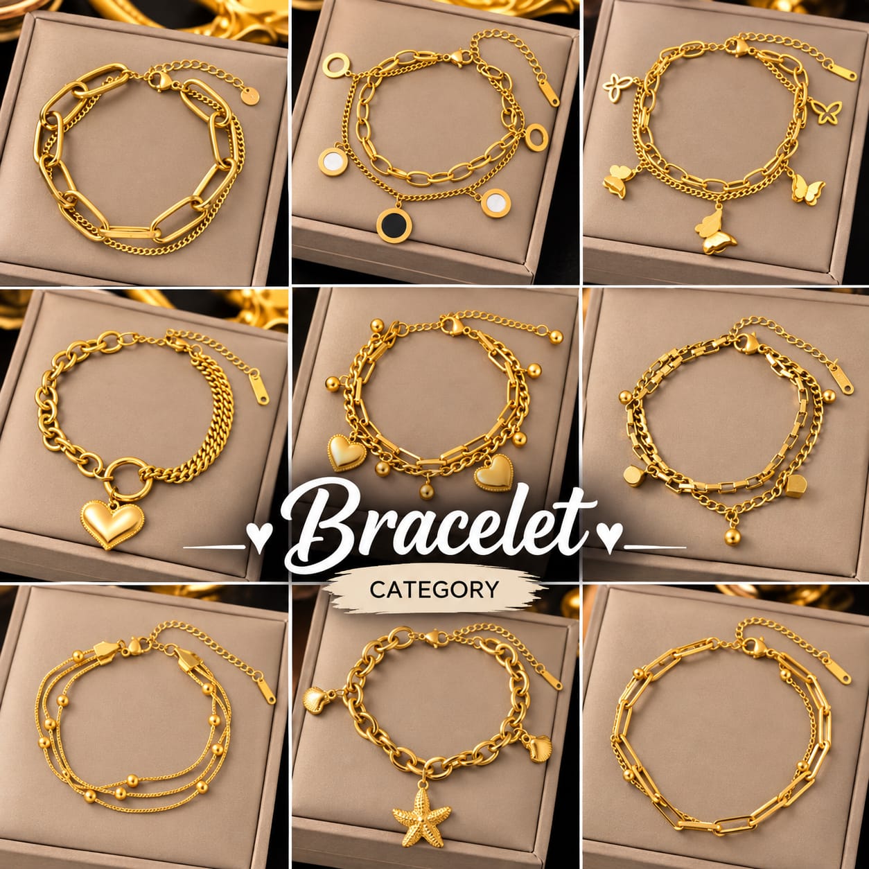 STAINLESS STEEL BRACELETS
